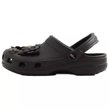 MARDI MERCREDI x Crocs Classic clog Стильные и удобные Дырявые туфли Унисекс Черные 39-40
