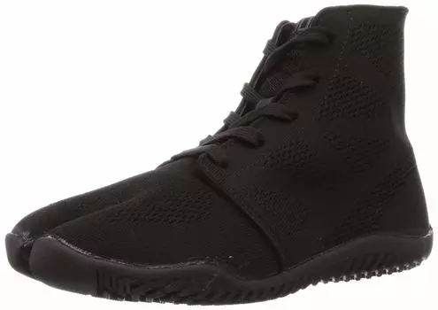 Margo Tabi Тип Кроссовки Jikatabi Тренировочные Фитнес Бег Босиком Спортивные Jog II Унисекс Взрослые Черные 26.0 см 2E