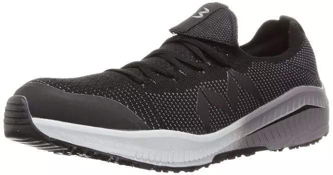 [Margo] Защитные кроссовки Рабочая обувь Marugo Вентиляция Высокопрочный стальной носок JSAA Класс A Mandom Knit SOC 201 Унисекс Взрослые Черные 26,5 см 3E