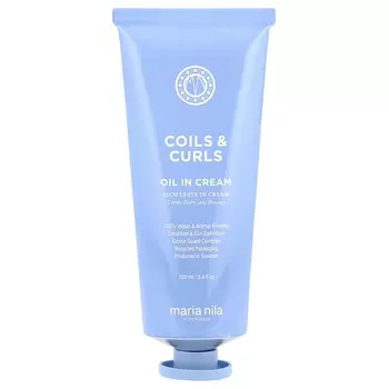 Maria Nila, Coils & Curls, масло-крем, 3,4 жидких унции (100 мл)