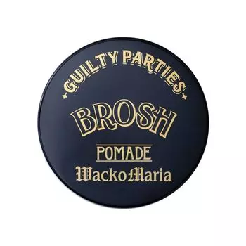 MARIA POMADE 115 г Глянцевая BROSHWACKO [Ограниченное производство] чёрный