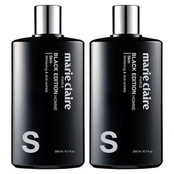 Marie Claire Black Edition Homme Skin, 2 упаковки, 200 мл