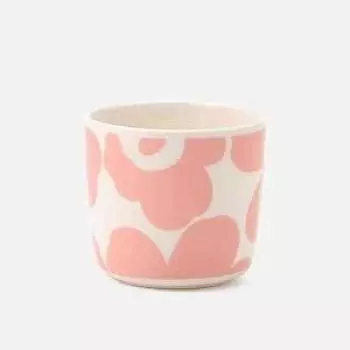 Marimekko Unikko Кружка для латте, 200 мл Кораллово-розовый Набор из 2 штук одинакового цвета и рисунка marimekko unikko [Japan Limited] (Без ручки) №130(71) коралл розовый