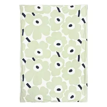 Marimekko Unikko Пододеяльник Синий xx Односпальный размер постельного белья 150x210 073480 165 Пододеяльник Unikko Цветочный узор Пододеяльник с внутренней стороны