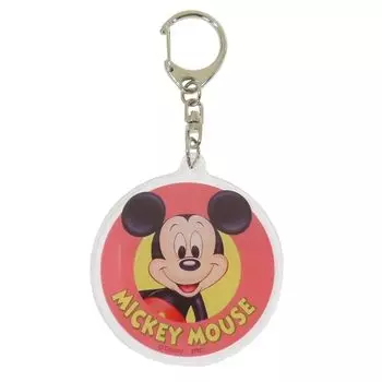 marimo craft disney acrylic keychain brush art mickey W6H6.6D0.3cm MDSD-011