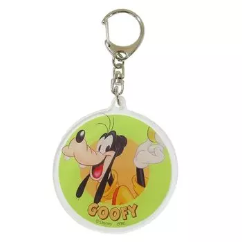 marimo craft disney acrylic keychain brush art goofy W6H6.6D0.3cm MDSD-015