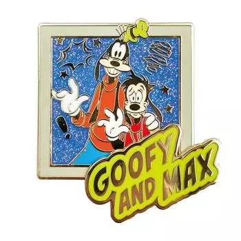 Marimo Craft Disney Collection Pin Badge Goofy Max x & W5.9 H6.7cm MDMIX-126