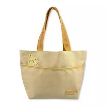 Marimo Craft Hyokkori Patch Series Tote W320 x H200 x Pokmon Bag, Pikachu, Approx. D120mm, PKM-947
