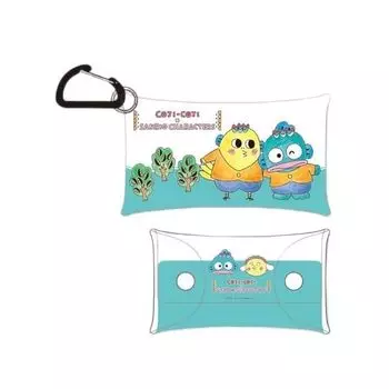 Marimo Craft Kojikoji x Sanrio Characters прозрачный многофункциональный чехол S Hangyodon Jiro x & W19.2 H17.4cm CJSR-002