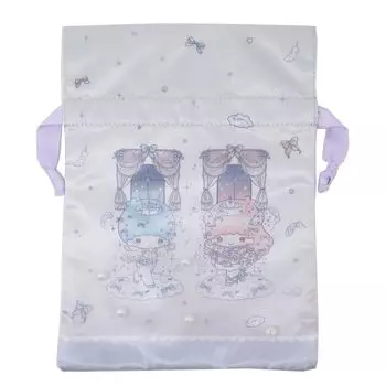 Marimo Craft Мешочек на шнурке Little Twin Stars x DOLLY Pearl Little Twin Stars x DOLLY W180 x H250мм SRDM-031