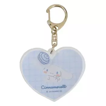 Marimo Craft Sanrio Акриловый брелок Poko Poko Patch Cinnamoroll Ш57 x В90 x Г3 мм ремешок прибл.. (включая часть) СРТЗ-206