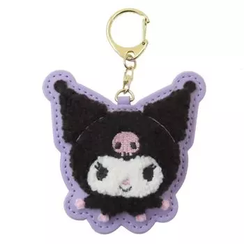 Marimo Craft Sanrio Персонажи Пушистая нашивка Сагара Брелок Куроми Ш8 xx Д1см В7.7 SRTZ-148