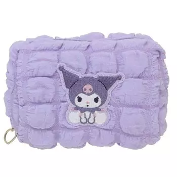 Marimo Craft Sanrio Square Pouch Pokopoko Patch Kuromi Ш140 x В100 x Г80 мм примерно. СРТЗ-196