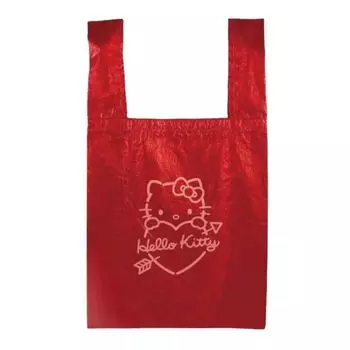Marimo Craft Shiny Eco Bag Hello Kitty Sanrio Characters W250 x H300 x D100mm SRSJ-1019