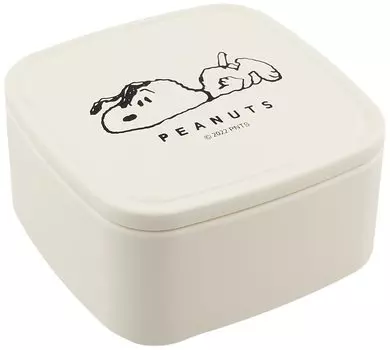 Marimo Craft Snoopy Monochrome Unique Pack Lunch S Белый xx D5см W10.2 H10.2 SPMU-028
