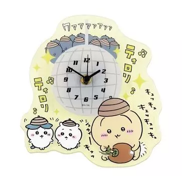Marimocraft Chikawa Acrylic Clock There was...a world like this...004555 Part 2 Wall Clock Interior