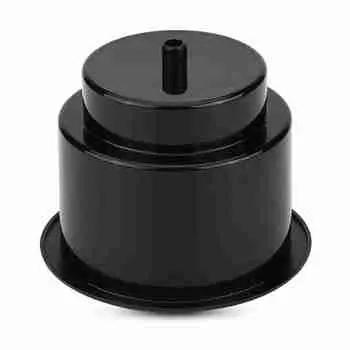 Marine RV Boat Yacht Plastic Drink Cup Bottle Can Holder With Insert Drain Hole Universal Black