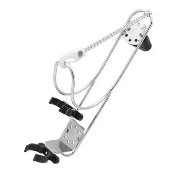 Морской спасательный круг из нержавеющей стали для лодки, яхты, спасательный круг в форме подковы, держатель для круга для плавания, поплавок, кронштейн для судового буя