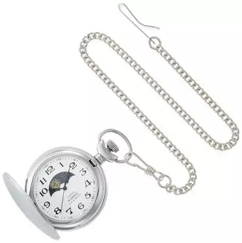 [Marino Capitano] MARINO capitano Карманные часы SUN & MOON Карманные часы Sun & Moon с арабскими цифрами MC-137-6
