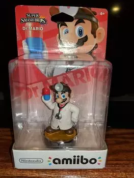 Марио amiibo Импорт Smash Bros Dr. - Европа/Австралия (Супер Серия) [Элемент]