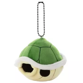 Mario Kart Ball Chain Mascot Green Shell 10cm Wide Mocchi-Mocchi-GameStyle Approx.