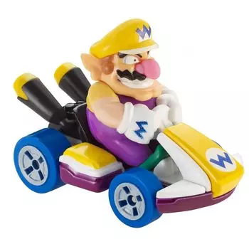 Mario Kart Wario Персонаж Машина Литая Фиолетовый 164 фиолетовый