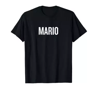Mario T-shirt чёрный