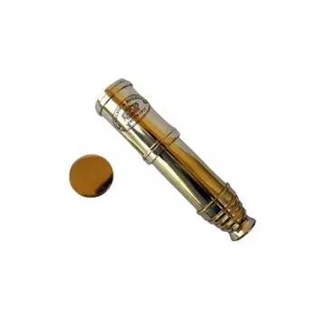 Морской телескоп Морской антикварный латунный пиратский телескоп Винтажный телескоп ручной работы