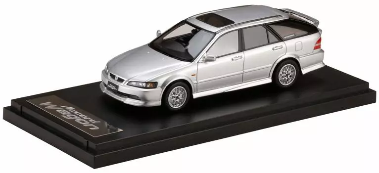 MARK43 Honda Accord Wagon SiR Sportia 2000 Custom Version Satin Silver Metallic Готовый продукт 1/43 (СН9)