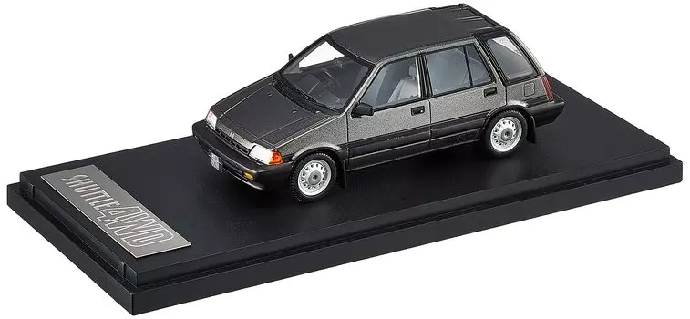 MARK43 Honda CIVIC SHUTTLE 4WD J 1984 Gray Finished Product 1/43 (AR)