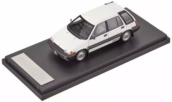 MARK43 Honda CIVIC SHUTTLE 4WD J 1984 Белый Готовый продукт 1/43 (Арканзас) белый