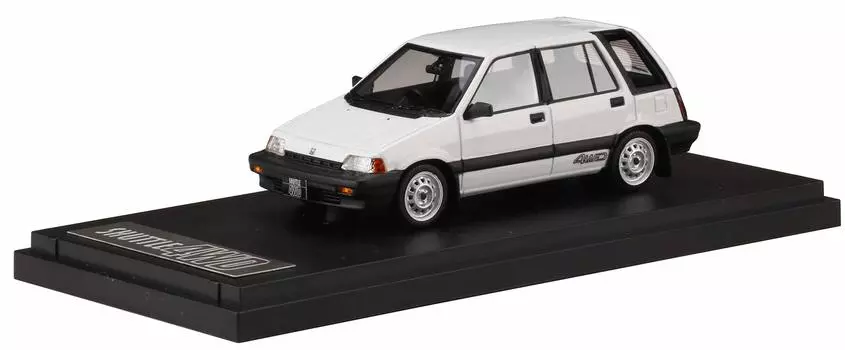 MARK43 Honda CIVIC SHUTTLE 4WD M 1984 White Finished Product 1/43 (AR) белый
