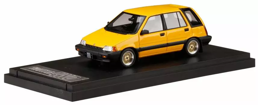 MARK43 Honda Civic Shuttle Custom Version Yellow Finished Product 1/43 жёлтый