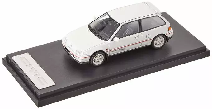 MARK43 Honda Civic SiR II Mugen RNR equipped car White Finished product 1/43 (EF9) белый