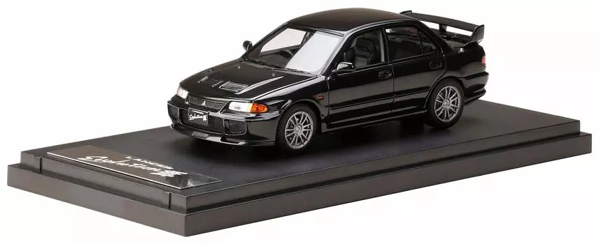 MARK43 Mitsubishi Lancer GSR Evolution III Custom Version Pyrenees Black Готовый продукт 1/43 (CE9A) чёрный