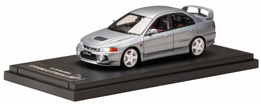 MARK43 Mitsubishi Lancer GSR Evolution IV Custom Version Steel Silver Готовый продукт 1/43 (CN9A)