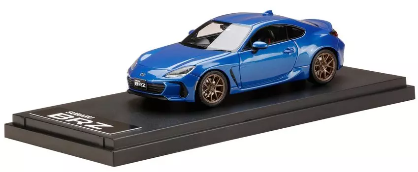 MARK43 Subaru BRZ 2021 Custom Version WR Blue Pearl Готовый продукт PM43149CWB 1/43 синий