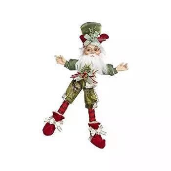 Mark Roberts Elves 51-16228 7 Swans A Swimming North Pole Elf Small 14.75 Inches