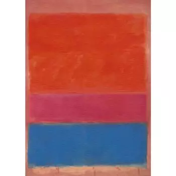 Mark Rothko Museum Exhibition Modern Abstract Art Poster Canvas Painting Wall Prints Picture for Living Room Home Decorr 21cm30cm NoFrame