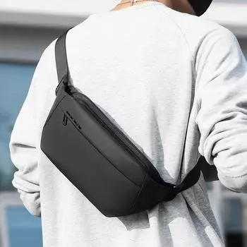 MARK RYDEN, новый стиль, маленькая нагрудная сумка для отдыха, спорта, модная мужская сумка на одно плечо MR7999 чёрный