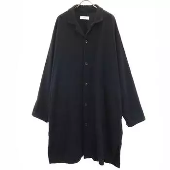 marka made in Japan Long coat 3 black cardigan Men s Used