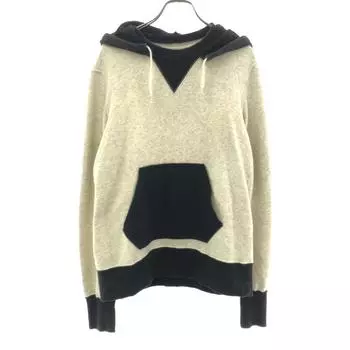 marka made in Japan Long sleeve Two-tone Sweatshirts 1 White x black Men s Used