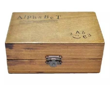 марка Прямоугольник Ограниченный 70 антикварный начальный номер деревянный тип тип [Нет товара] [Товар на аутлете] издание, и марки, коробка,