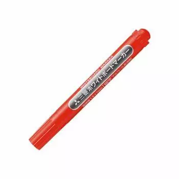 Маркер для белой доски Mitsubishi Pencil с тонким кончиком и круглым сердечником, красный PWB2M.15