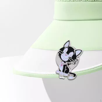 Маркер для мяча для гольфа, зажим для шляпы, магнитный для перчаток, шляп, сумок, кепок, козырька, ремня