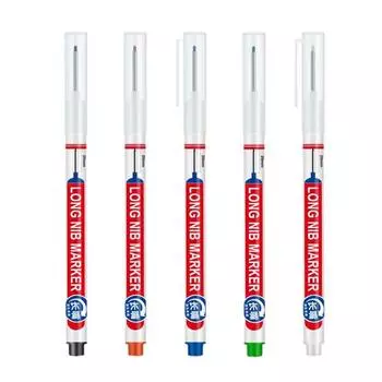 Маркеры Набор маркеров с длинным наконечником 5 цветов/с маркером с длинным наконечником 10 мл One Size