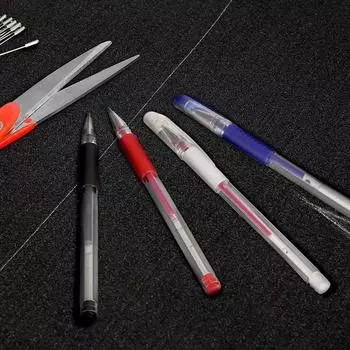 Маркировка со сменными стержнями Ручка для рукоделия по ткани Термостираемая ручка Швейные инструменты Маркер для ткани Портновский мел