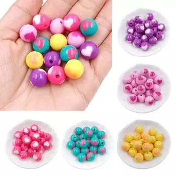 Маркировка ювелирных изделий для сережек, модных персиковых бусин, ожерелий, 10 шт., двухсторонних, сделай сам, материалы для ручной работы фиолетовый