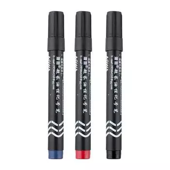 Маркировочная ручка Маркировочная ручка с толстой головкой Одинарный маркер красный