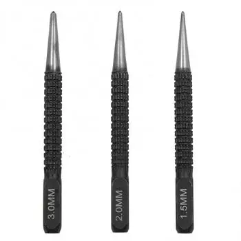 Маркировочный кернер из легированной стали 1,5/2/3 мм для сверления стекла